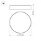 Минифото #6 товара Светильник SP-RONDO-210B-20W Day White (Arlight, IP40 Металл, 3 года)