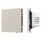 Минифото #1 товара ARL NOBE Терморегулятор эл тёплый пол кашемир SWT-MTE-PL-CA (95-240V, 16A, датч пола + возд) (Arlight, -)