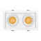 Минифото #4 товара Светильник MS-VORTEX-BUILT-S210x117-2x20W Day4000 (WH-WH, 20 deg, 230V) (Arlight, IP20 Металл, 5 лет)