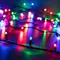 Минифото #1 товара Светодиодная гирлянда ARD-STRING-CLASSIC-10000-BLACK-100LED-LIVE RGB (230V, 7W) (Ardecoled, IP65)