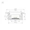 Минифото #3 товара Профиль FLOOR27-H11-F-2000 ANOD (Arlight, Алюминий)