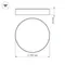 Минифото #5 товара Светильник SP-RONDO-250B-30W White (Arlight, IP40 Металл, 3 года)