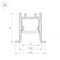 Минифото #4 товара Профиль SL-COMFORT-2322-F-2000 ANOD BLACK (Arlight, Алюминий)