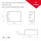 Минифото #2 товара Блок питания ARJ-KE40350-MINI (14W, 350mA, PFC) (Arlight, IP20 Пластик, 5 лет)