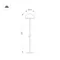 Минифото #5 товара Светильник KT-ENOKI-BOLL-H600-2W Warm3000 (WH, 100 deg, 24V) (Arlight, IP65 Металл, 3 года)