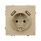 Минифото #2 товара Механизм розетки с USB зарядкой SCT-NOBE-MUAA-SFPL-GD (230V, 16A) (Arlight, Золотой песок)