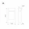 Минифото #5 товара Светильник LGD-PATH-FRAME-ROTARY-H650-6W Warm3000 (GR, 111 deg, 230V) (Arlight, IP65 Металл, 3 года)