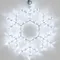 Минифото #2 товара Фигура светодиодная ARD-SNOWFLAKE-M7-450x375-108LED White (230V, 6.5W) (Ardecoled, IP65)