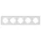 Минифото #2 товара Рамка стеклянная FRM-OMALI-SFGS-5-WH (Arlight, -)