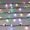 Минифото #2 товара Светодиодная гирлянда ARD-BALL-CLASSIC-D17.5-20000-BLACK-200LED RGB (230V, 14W) (Ardecoled, IP65)