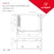 Минифото #2 товара Блок питания HTS-25M-5 (5V, 5A, 25W) (Arlight, IP20 Сетка, 3 года)