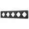Минифото #1 товара Рамка алюминиевая FRM-AKIRY-SFAL-5-BK (Arlight, -)