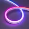Минифото #1 товара Светодиодная лента герметичная SPI MOONLIGHT-SIDE-B84-12x17mm 24V RGB-PX7 (18 W/m, IP67, 5m, wire x2) (Arlight, Вывод прямой, 2 года)