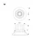 Минифото #8 товара Светильник MS-VORTEX-BUILT-R90-12W Warm3000 (BK-BK, 40 deg, 230V) (Arlight, IP20 Металл, 5 лет)