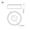 Минифото #6 товара Светильник SP-TOR-RING-SURFACE-R460-33W Warm3000 (WH, 120 deg) (Arlight, IP20 Металл, 3 года)