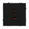 Минифото #3 товара Механизм розетки с быстрой USB зарядкой SCT-NOBE-MUACC-SFPL-FC-BK (65W, QC3) (Arlight, -)