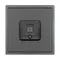 Минифото #4 товара Механизм компьютерной розетки SCT-TENDO-MPC1-SFPL-GR (RJ-45, CAT6) (Arlight, Матовый графитовый)
