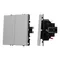 Минифото #1 товара ARL NOBE Выключатель проходной 2 кл софт-тач никель SWT-MKP2-SFPL-IS (250V, 10A) (Arlight, -)