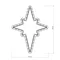 Минифото #6 товара Фигура cветодиодная ARD-STAR-M3-380x250-36LED Warm (230V, 2.5W) (Ardecoled, IP65)