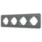 Минифото #1 товара Рамка стеклянная FRM-OMALI-GS-4-GR (Arlight, -)