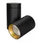 Минифото #1 товара Светильник SP-POLO-SURFACE-TURN-R85-15W White5000 (BK-GD, 40 deg) (Arlight, IP20 Металл, 3 года)