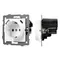 Минифото #1 товара Механизм розетки с быстрой USB зарядкой SCT-MUAC-PL-WH-V (250V, 16A) (Arlight, -)