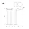 Минифото #3 товара Светильник LGD-EYE-BOLL-H900-6W Warm3000 (GR, 117 deg, 230V) (Arlight, IP54 Металл, 3 года)