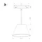 Минифото #3 товара Светильник MAG-ORIENT-OLLAS-HANG-5W Warm3000 (BK-GR, 80 deg, 48V) (Arlight, IP20 Гипс, 3 года)