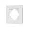 Минифото #1 товара Рамка пластиковая FRM-PERIO-PL-1-WH (Arlight, -)