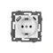 Минифото #2 товара Механизм розетки с быстрой USB зарядкой SCT-MUAC-PL-WH-V (250V, 16A) (Arlight, -)