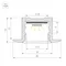 Минифото #3 товара Профиль SL-SLIM-H13M-F25-2000 BLACK (Arlight, Алюминий)