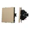 Минифото #1 товара ARL NOBE Выключатель 1 кл софт-тач золотой песок SWT-MK01-SFPL-GD (250V, 10A) (Arlight, -)