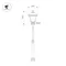 Минифото #2 товара Светильник OXOR-GRADUA-LUZ-C-460x750-50W Day4000 (BK, 120 deg, 230V) IP65 (Arlight, -)