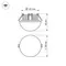 Минифото #5 товара Светильник LTD-80R-Crystal-Sphere 5W Warm White (Arlight, IP40 Пластик, 3 года)