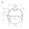 Минифото #3 товара Профиль с экраном SL-ROUND-D40-2000 ANOD+OPAL (Arlight, Алюминий)